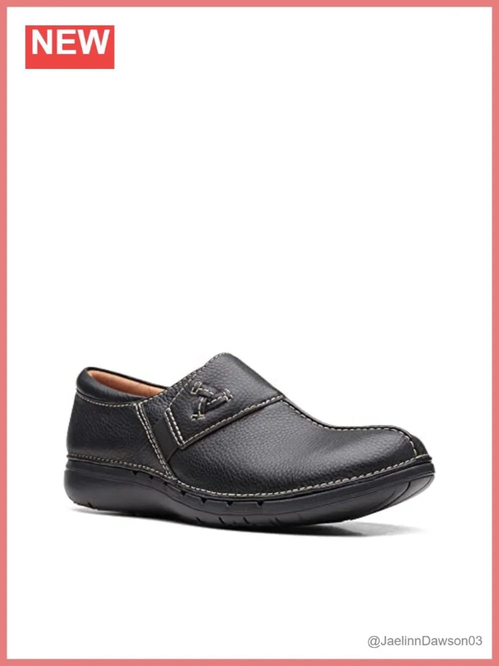 Women's Leather Slip-On Loafers Flat Open Toe Casual Walking Shoes